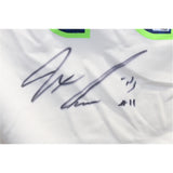Jaxon Smith-Njigba Signed Seattle Seahawks White Nike Jersey FAN 42840
