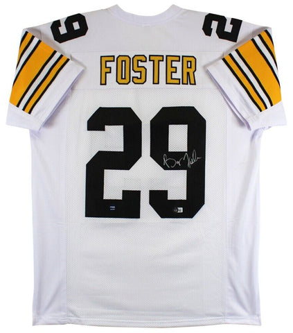 Barry Foster Signed Pittsburgh Steeler Jersey (Beckett) 2xPro Bowl Running Back