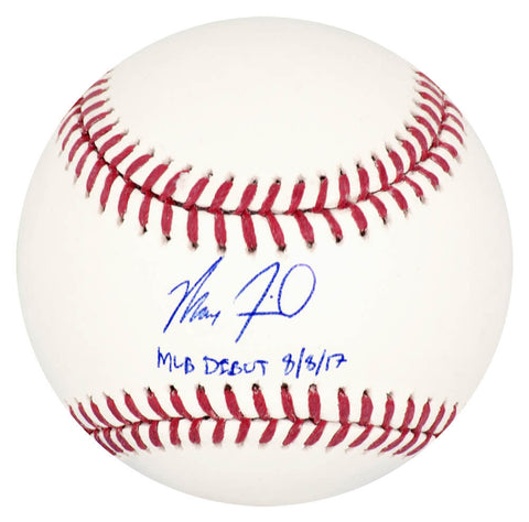 Max Fried Signed Rawlings Official MLB Baseball w/Debut - (Fanatics/MLB COA)