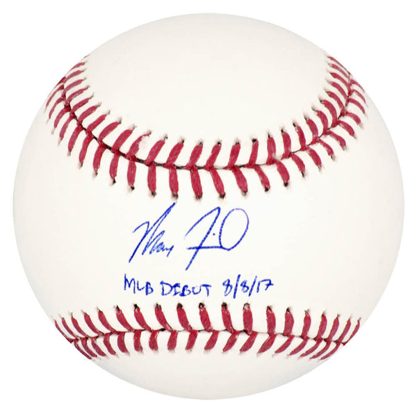 Max Fried Signed Rawlings Official MLB Baseball w/Debut - (Fanatics/MLB COA)