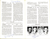 1968-1969 Toledo Autographed Signed Press Guide 15 Sigs John Brisker PSA AB06816