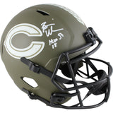 Brian Urlacher Autographed Chicago Bears F/S 22 STS Helmet HOF Beckett 49248