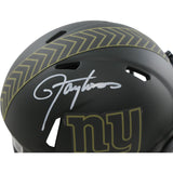Lawrence Taylor Autographed New York Giants 25 STS Mini Helmet Beckett W 55043