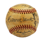 Lou Brissie, Dick Fowler Signed Signed 1949 Philadelphia Athletics Baseall - 28