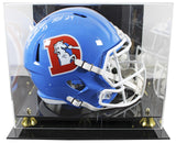 Broncos Randy Gradishar "HOF" Signed 1975-96 TB F/S Speed Rep Helmet W/ Case BAS