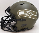 Largent & Zorn Autographed Seahawks Camo Full Size Helmet TD Seahawks!