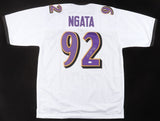 Haloti Ngata Signed Baltimore Ravens Jersey (JSA COA) Super Bowl XLVII Champion