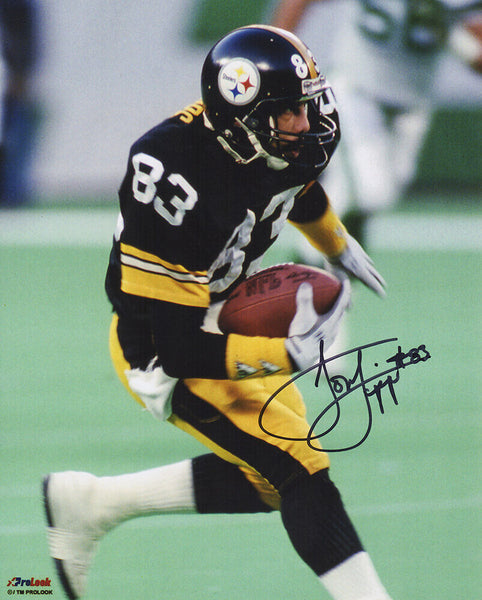 Louis Lipps Signed Pittsburgh Steelers Action 8x10 Photo - (SS COA)