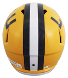 LSU Whit Weeks Authentic Signed Full Size Speed Rep Helmet JSA Witnessed