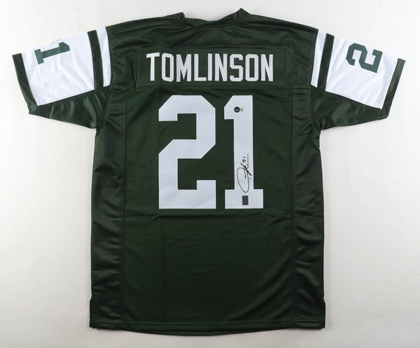 LaDainian Tomlinson Signed New York Jets Jersey (Beckett) 5xPro Bowl Running Bck