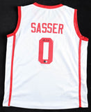 Marcus Sasser Signed Houston Cougars Jersey /Beckett 2023 ACC Player of the Year