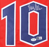 Daniel Schneemann Signed Cleveland Guardians Jersey (Beckett) 2025 Rookie / Inf.