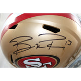 Brock Purdy Autographed/Signed San Francisco 49ers Helmet Replica Beckett 58561