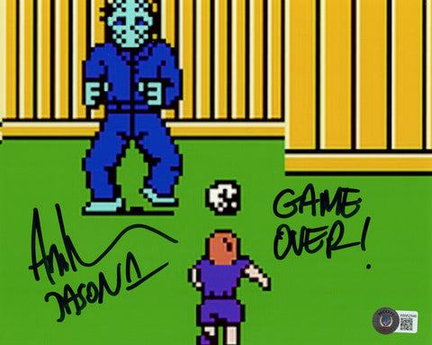 Ari Lehman Autographed/Signed Friday The 13th 8x10 Photo Jason Beckett 36395