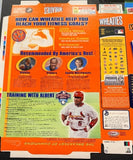 Albert Pujols Autographed Wheaties Box St Louis Cardinals Lighted Framed BAS COA