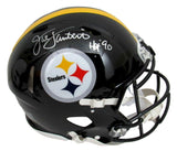 Jack Lambert HOF Signed/Ins Steelers Full Size Speed Authentic Helmet JSA 164402