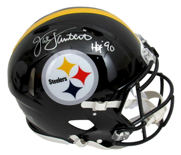 Jack Lambert HOF Signed/Ins Steelers Full Size Speed Authentic Helmet JSA 164402