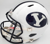 ZACH WILSON AUTOGRAPHED BYU WHITE FULL SIZE REPLICA SPEED HELMET BECKETT 191105