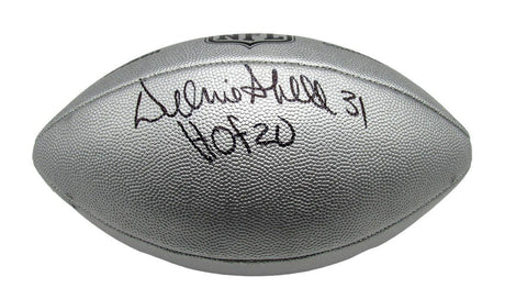 Donnie Shell HOF Autographed/Inscribed Silver Duke Football Steelers JSA 180126