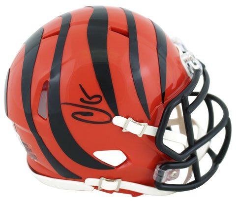 Bengals Chad Johnson Authentic Signed Speed Mini Helmet Autographed BAS Witness