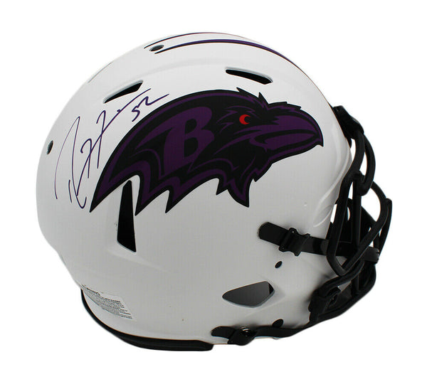 Ray Lewis Signed Baltimore Ravens Speed Authentic Lunar NFL Helmet