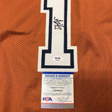 Andrew Jones signed Jersey PSA/DNA Texas Longhorns Autographed