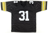 Donnie Shell Signed Pittsburgh Steelers Jersey Inscribed "HOF 2020" (TSE) Def Bk
