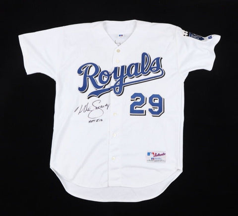 Mike Sweeney Signed Kansas City Royals Russell Athletic Style Jersey (JSA)