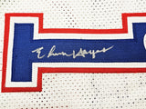 WASHINGTON BULLETS ELVIN HAYES AUTOGRAPHED SIGNED WHITE JERSEY JSA STOCK #215702