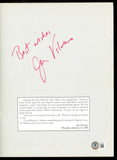 Jim Valvano Autographed Too Soon to Quit Book NC State Beckett QR AC94180