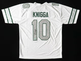 Noah Knigga Signed Eastern Michigan Eagles Jersey Wilder Side of Sports Hologram