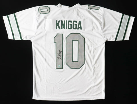 Noah Knigga Signed Eastern Michigan Eagles Jersey Wilder Side of Sports Hologram