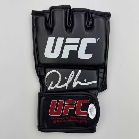 Autographed/Signed Daniel Cormier UFC MMA Black Fighting Glove JSA COA Auto