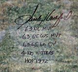 Sandy Koufax Autographed 16x20 Photo with 5 Inscriptions-22"x26" Frame Fanatics
