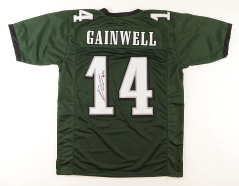 Kenneth Gainwell Signed Philadelphia Eagles Jersey (PSA COA) 2021 Draft Pick R.B