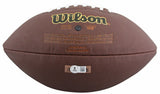 Steelers Jack Sawyer Signed Wilson Super Grip Football W/ Case BAS Witnessed