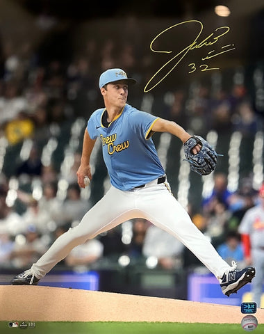 JACOB MISIOROWSKI - Milwaukee Brewers - Signed 16x20 Photo #2 AUTO - Prova
