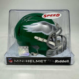 Autographed/Signed Brandon Graham Philadelphia Eagles Kelly Mini Helmet BAS COA