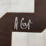 Autographed/Signed Amari Cooper Cleveland White Football Jersey JSA COA