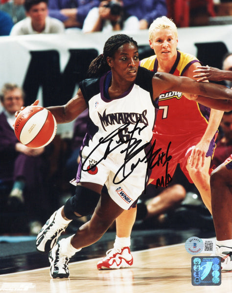 Ruthie Bolton Holifield Autographed WNBA Sacramento Monarchs 8x10 Photo Beckett
