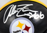 Alan Faneca Autographed Pittsburgh Steelers Mini Helmet-Beckett W Hologram