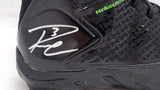 Russell Wilson Autographed Under Armor Cleats Seahawks Size 12.5 RW Holo 42145