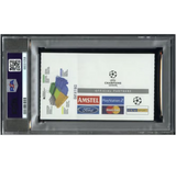 Ronaldo Nazario Signed 2003 UCL 3 Goals vs Man U Match Ticket Inscribed - PSA 3