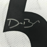 Autographed/Signed DEVIN BUSH Pittsburgh White Football Jersey JSA COA Auto