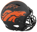 Broncos Von Miller Signed Eclipse F/S Speed Proline Helmet W/ Case BAS Witnessed
