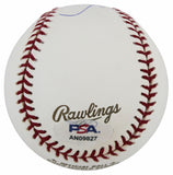 Lakers Kobe Bryant Authentic Signed 2002 WS Logo Oml Baseball PSA/DNA #AN09827