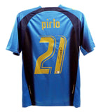 Andrea Pirlo Signed Italian National Team Puma Jersey (Beckett) Juventus / M.F.