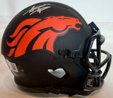 Steve Atwater Denver Broncos Eclipse Mini Helmet BAS COA