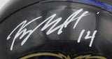Kyle Hamilton Autographed Speed Mini Football Helmet Baltimore Ravens Beckett