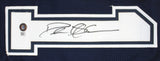 Deion Sanders Authentic Signed Navy Blue Pro Style Jersey BAS Witnessed